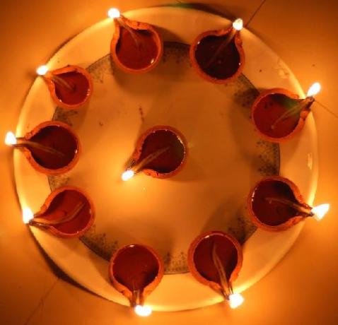 Wishing your Diwali be as bright as the lamps